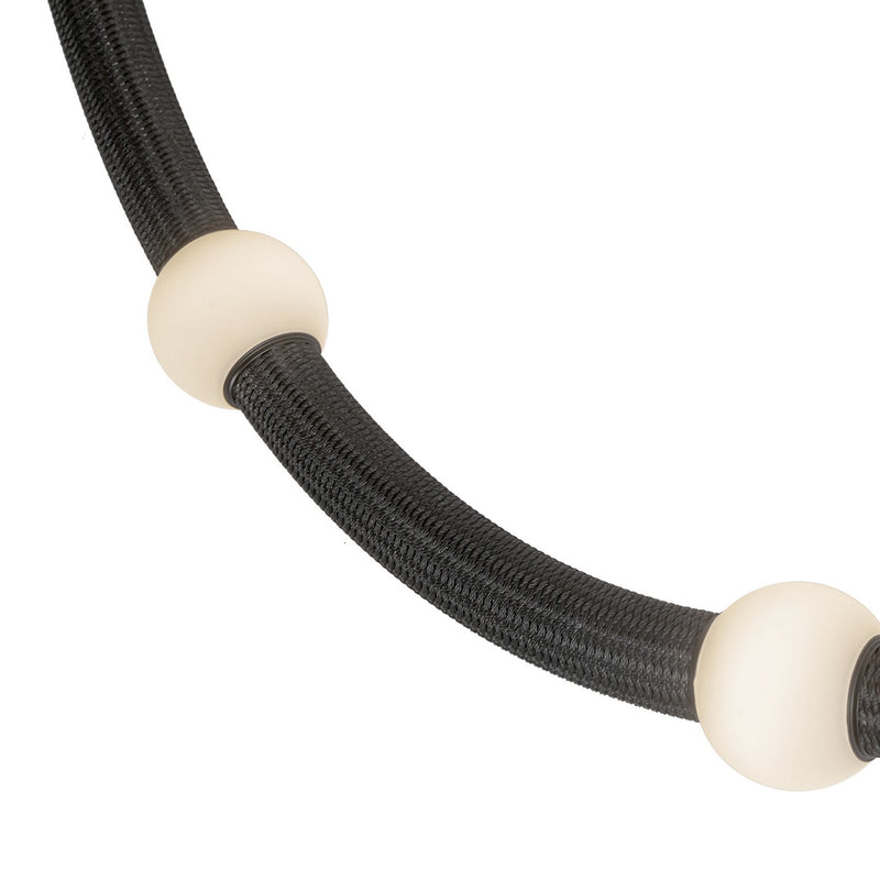 LED Pendant<br /><span style="color:#4AB0CE;">Entrega: 4-10 dias en USA</span><br /><span style="color:#4AB0CE;font-size:60%;">PREGUNTE POR ENTREGA EN PANAMA</span><br />Collection: Corda<br />Finish: Black/Opal Glass