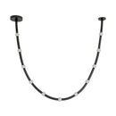 LED Pendant<br /><span style="color:#4AB0CE;">Entrega: 0-1 semanas en USA</span><br /><span style="color:#4AB0CE;font-size:60%;">PREGUNTE POR ENTREGA EN PANAMA</span><br />Collection: Corda<br />Finish: Black/Opal Glass