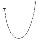 LED Pendant<br /><span style="color:#4AB0CE;">Entrega: 3-4 semanas en USA</span><br /><span style="color:#4AB0CE;font-size:60%;">PREGUNTE POR ENTREGA EN PANAMA</span><br />Collection: Corda<br />Finish: Black/Opal Glass