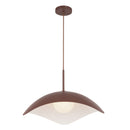 One Light Pendant<br /><span style="color:#4AB0CE;">Entrega: 4-10 dias en USA</span><br /><span style="color:#4AB0CE;font-size:60%;">PREGUNTE POR ENTREGA EN PANAMA</span><br />Collection: Kirby<br />Finish: Burgundy