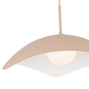 One Light Pendant<br /><span style="color:#4AB0CE;">Entrega: 4-10 dias en USA</span><br /><span style="color:#4AB0CE;font-size:60%;">PREGUNTE POR ENTREGA EN PANAMA</span><br />Collection: Kirby<br />Finish: Peach