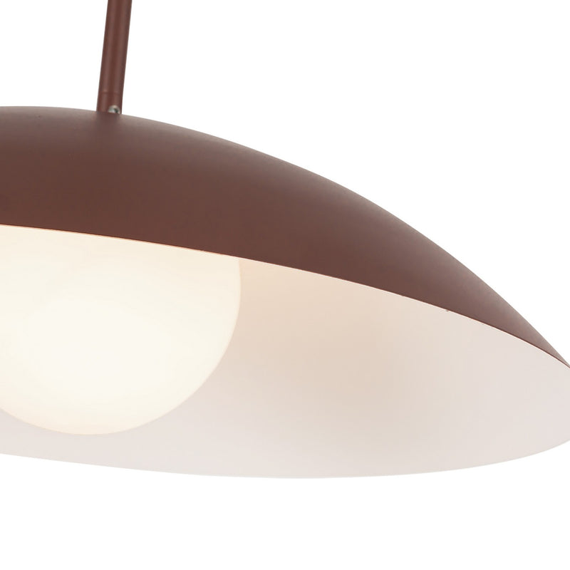 One Light Pendant<br /><span style="color:#4AB0CE;">Entrega: 2-3 semanas en USA</span><br /><span style="color:#4AB0CE;font-size:60%;">PREGUNTE POR ENTREGA EN PANAMA</span><br />Collection: Regent<br />Finish: Burgundy
