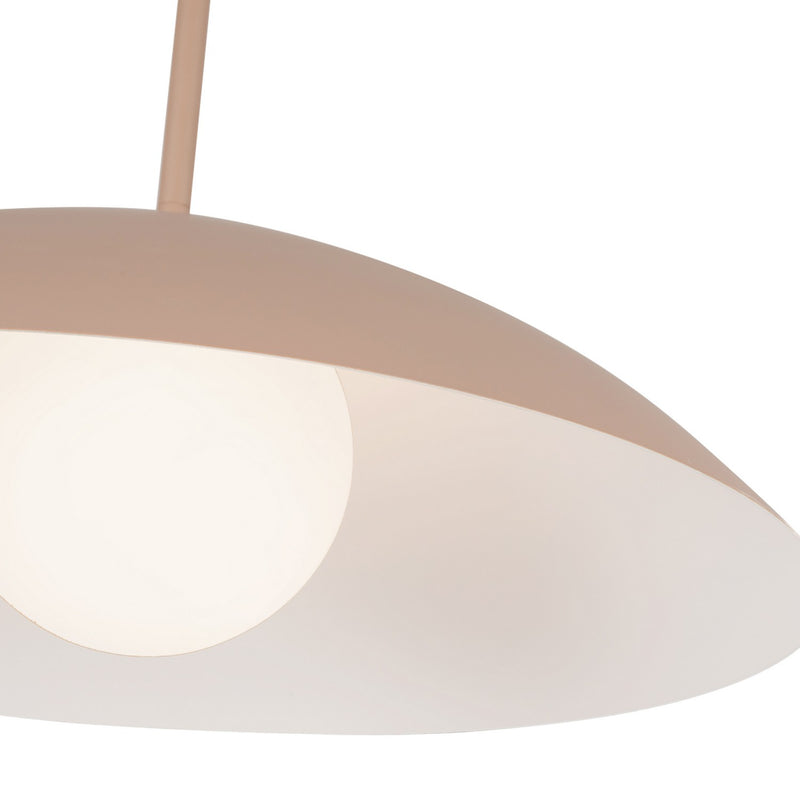 One Light Pendant<br /><span style="color:#4AB0CE;">Entrega: 4-10 dias en USA</span><br /><span style="color:#4AB0CE;font-size:60%;">PREGUNTE POR ENTREGA EN PANAMA</span><br />Collection: Regent<br />Finish: Peach