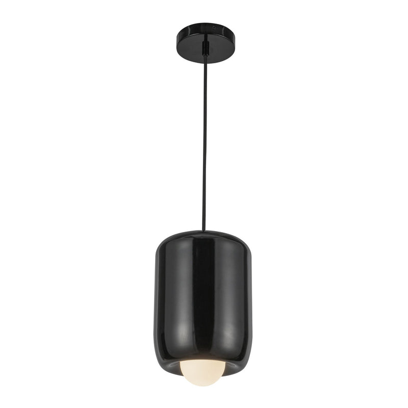 LED Pendant<br /><span style="color:#4AB0CE;">Entrega: 4-10 dias en USA</span><br /><span style="color:#4AB0CE;font-size:60%;">PREGUNTE POR ENTREGA EN PANAMA</span><br />Collection: Hayden<br />Finish: Glossy Black