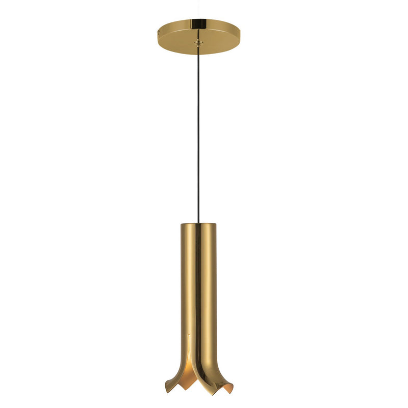 LED Pendant<br /><span style="color:#4AB0CE;">Entrega: 4-10 dias en USA</span><br /><span style="color:#4AB0CE;font-size:60%;">PREGUNTE POR ENTREGA EN PANAMA</span><br />Collection: Husk<br />Finish: Metallic Brass