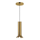 LED Pendant<br /><span style="color:#4AB0CE;">Entrega: 4-10 dias en USA</span><br /><span style="color:#4AB0CE;font-size:60%;">PREGUNTE POR ENTREGA EN PANAMA</span><br />Collection: Husk<br />Finish: Metallic Brass