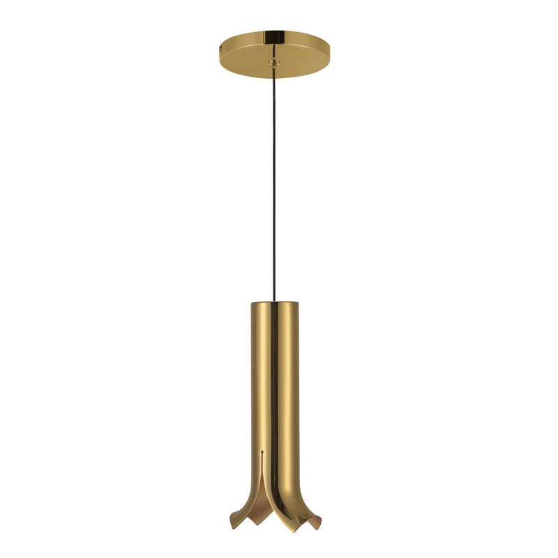 LED Pendant<br /><span style="color:#4AB0CE;">Entrega: 4-10 dias en USA</span><br /><span style="color:#4AB0CE;font-size:60%;">PREGUNTE POR ENTREGA EN PANAMA</span><br />Collection: Husk<br />Finish: Metallic Brass