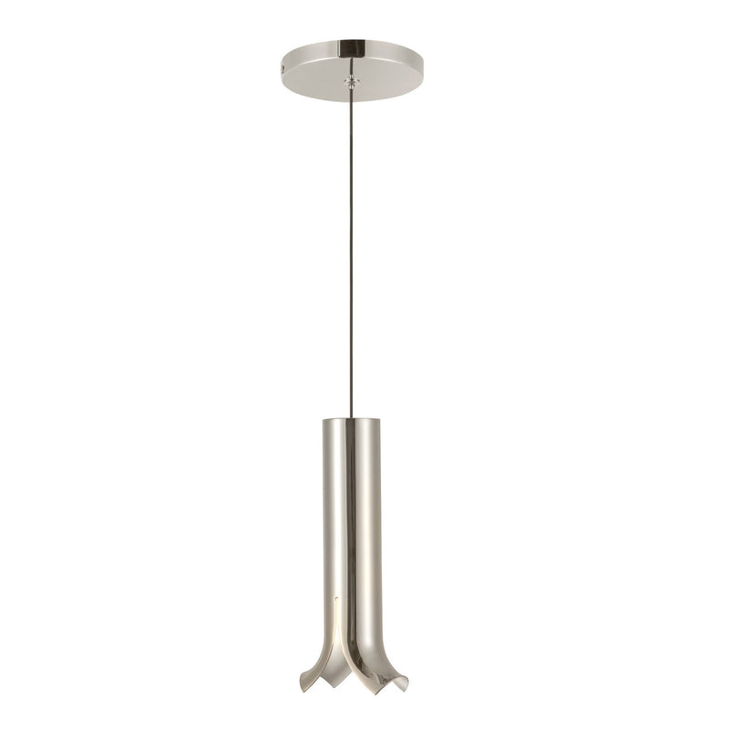LED Pendant<br /><span style="color:#4AB0CE;">Entrega: 4-10 dias en USA</span><br /><span style="color:#4AB0CE;font-size:60%;">PREGUNTE POR ENTREGA EN PANAMA</span><br />Collection: Husk<br />Finish: Polished Nickel