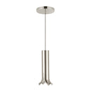 LED Pendant<br /><span style="color:#4AB0CE;">Entrega: 4-10 dias en USA</span><br /><span style="color:#4AB0CE;font-size:60%;">PREGUNTE POR ENTREGA EN PANAMA</span><br />Collection: Husk<br />Finish: Polished Nickel