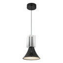 LED Pendant<br /><span style="color:#4AB0CE;">Entrega: 4-10 dias en USA</span><br /><span style="color:#4AB0CE;font-size:60%;">PREGUNTE POR ENTREGA EN PANAMA</span><br />Collection: Floe<br />Finish: Glossy Black/Clear Crystal