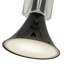 LED Pendant<br /><span style="color:#4AB0CE;">Entrega: 4-10 dias en USA</span><br /><span style="color:#4AB0CE;font-size:60%;">PREGUNTE POR ENTREGA EN PANAMA</span><br />Collection: Floe<br />Finish: Glossy Black/Clear Crystal