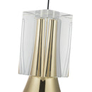 Kuzco Lighting - PD94108-MRB/CC-UNV - LED Pendant - Floe - Metallic Brass/Clear Crystal