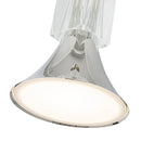 LED Pendant<br /><span style="color:#4AB0CE;">Entrega: 4-10 dias en USA</span><br /><span style="color:#4AB0CE;font-size:60%;">PREGUNTE POR ENTREGA EN PANAMA</span><br />Collection: Floe<br />Finish: Polished Nickel/Clear Crystal