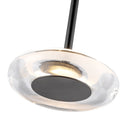 Kuzco Lighting - PD97204-BK/CL - LED Pendant - Stephord - Black/Clear Glass