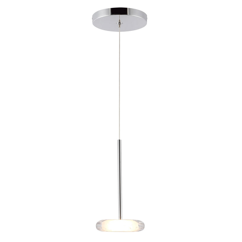 LED Pendant<br /><span style="color:#4AB0CE;">Entrega: 4-10 dias en USA</span><br /><span style="color:#4AB0CE;font-size:60%;">PREGUNTE POR ENTREGA EN PANAMA</span><br />Collection: Stephord<br />Finish: Chrome/Clear Glass