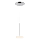 LED Pendant<br /><span style="color:#4AB0CE;">Entrega: 4-10 dias en USA</span><br /><span style="color:#4AB0CE;font-size:60%;">PREGUNTE POR ENTREGA EN PANAMA</span><br />Collection: Stephord<br />Finish: Chrome/Frosted Glass