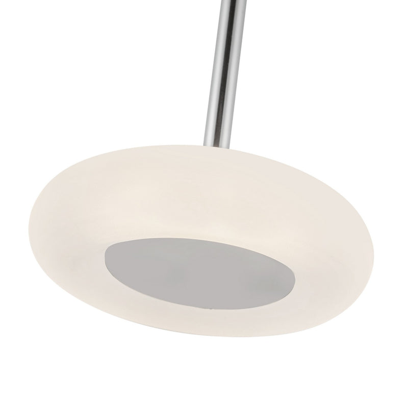 Kuzco Lighting - PD97204-CH/FR - LED Pendant - Stephord - Chrome/Frosted Glass