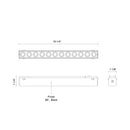 Kuzco Lighting - TRF39710-WH-4K - LED Track Light Bar - Holo - White