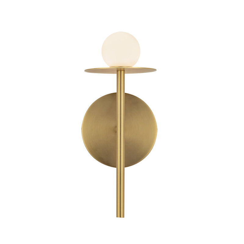LED Wall Sconce<br /><span style="color:#4AB0CE;">Entrega: 4-10 dias en USA</span><br /><span style="color:#4AB0CE;font-size:60%;">PREGUNTE POR ENTREGA EN PANAMA</span><br />Collection: Elixir<br />Finish: Brushed Gold