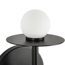 Kuzco Lighting - WS15504-BK-UNV - LED Wall Sconce - Elixir - Black