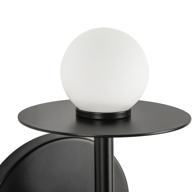 Kuzco Lighting - WS15504-BK-UNV - LED Wall Sconce - Elixir - Black