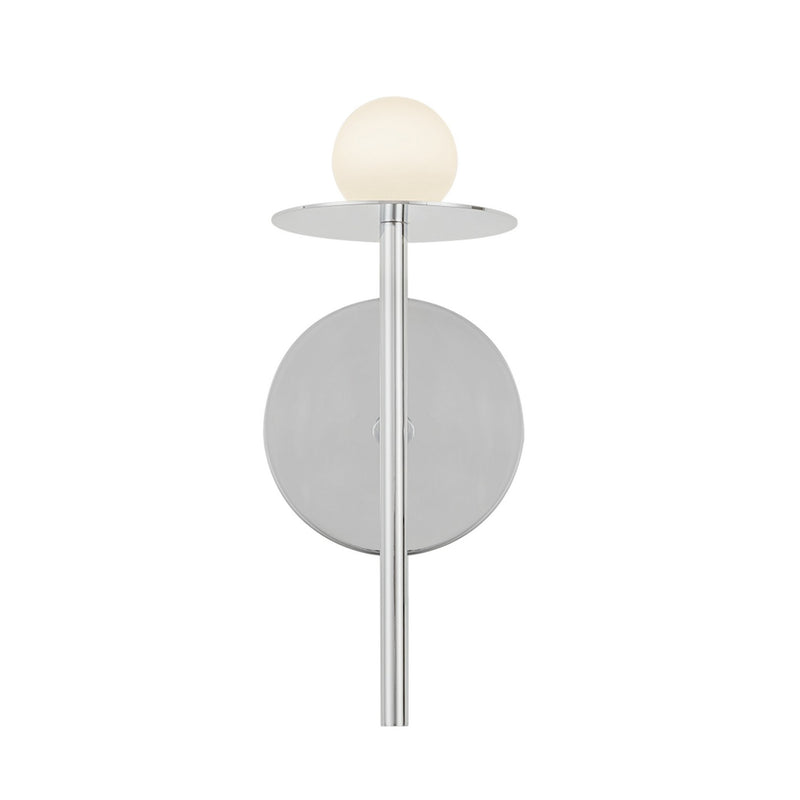 LED Wall Sconce<br /><span style="color:#4AB0CE;">Entrega: 4-10 dias en USA</span><br /><span style="color:#4AB0CE;font-size:60%;">PREGUNTE POR ENTREGA EN PANAMA</span><br />Collection: Elixir<br />Finish: Chrome