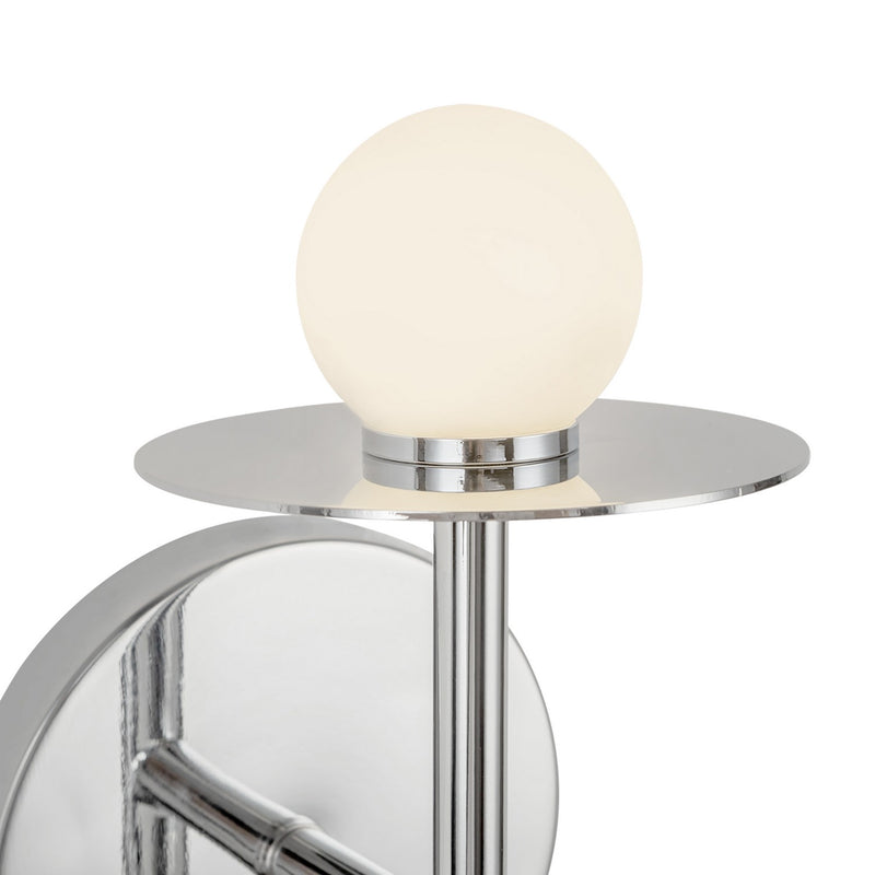LED Wall Sconce<br /><span style="color:#4AB0CE;">Entrega: 4-10 dias en USA</span><br /><span style="color:#4AB0CE;font-size:60%;">PREGUNTE POR ENTREGA EN PANAMA</span><br />Collection: Elixir<br />Finish: Chrome