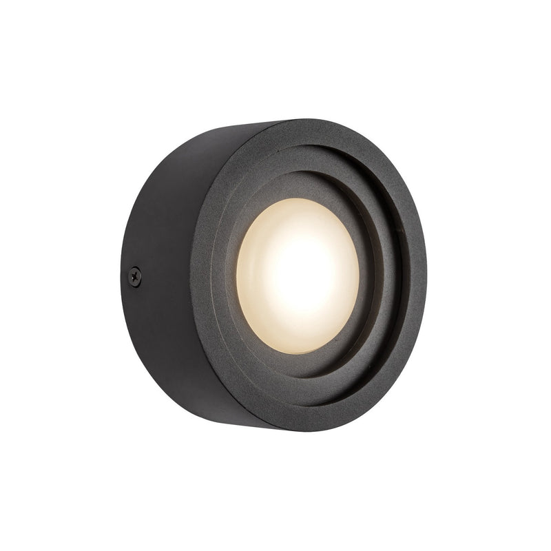 LED Wall Sconce<br /><span style="color:#4AB0CE;">Entrega: 4-10 dias en USA</span><br /><span style="color:#4AB0CE;font-size:60%;">PREGUNTE POR ENTREGA EN PANAMA</span><br />Collection: Arco<br />Finish: Black
