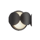 One Light Wall Sconce<br /><span style="color:#4AB0CE;">Entrega: 4-10 dias en USA</span><br /><span style="color:#4AB0CE;font-size:60%;">PREGUNTE POR ENTREGA EN PANAMA</span><br />Collection: Ciel<br />Finish: Black/Opal Glass