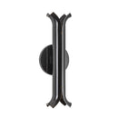 LED Wall Sconce<br /><span style="color:#4AB0CE;">Entrega: 4-10 dias en USA</span><br /><span style="color:#4AB0CE;font-size:60%;">PREGUNTE POR ENTREGA EN PANAMA</span><br />Collection: Husk<br />Finish: Glossy Black