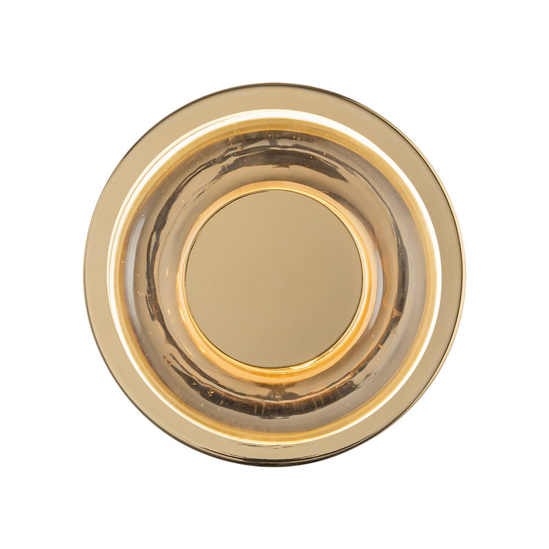 LED Wall Sconce<br /><span style="color:#4AB0CE;">Entrega: 5-6 semanas en USA</span><br /><span style="color:#4AB0CE;font-size:60%;">PREGUNTE POR ENTREGA EN PANAMA</span><br />Collection: Stephord<br />Finish: Metallic Brass/Clear Glass