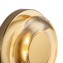 LED Wall Sconce<br /><span style="color:#4AB0CE;">Entrega: 5-6 semanas en USA</span><br /><span style="color:#4AB0CE;font-size:60%;">PREGUNTE POR ENTREGA EN PANAMA</span><br />Collection: Stephord<br />Finish: Metallic Brass/Clear Glass