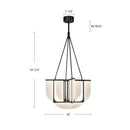 Alora - CH336830UB-UNV - LED Chandelier - Anders - Urban Bronze