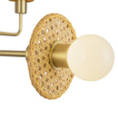 Four Light Chandelier<br /><span style="color:#4AB0CE;">Entrega: 4-10 dias en USA</span><br /><span style="color:#4AB0CE;font-size:60%;">PREGUNTE POR ENTREGA EN PANAMA</span><br />Collection: Piper<br />Finish: Brushed Gold