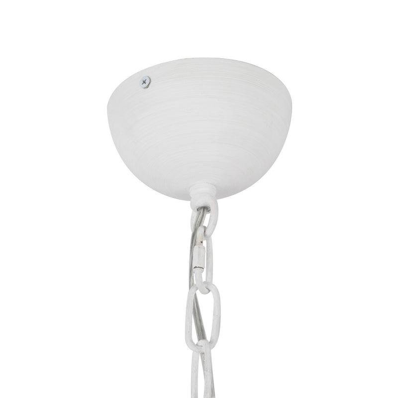 Alora - CH558427AWOP - Four Light Chandelier - Effie - Antique White/Opal Glass