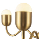 Four Light Chandelier<br /><span style="color:#4AB0CE;">Entrega: 4-10 dias en USA</span><br /><span style="color:#4AB0CE;font-size:60%;">PREGUNTE POR ENTREGA EN PANAMA</span><br />Collection: Effie<br />Finish: Brushed Gold/Opal Glass
