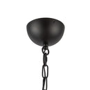 Alora - CH558439MBOP - Four Light Chandelier - Effie - Matte Black/Opal Glass