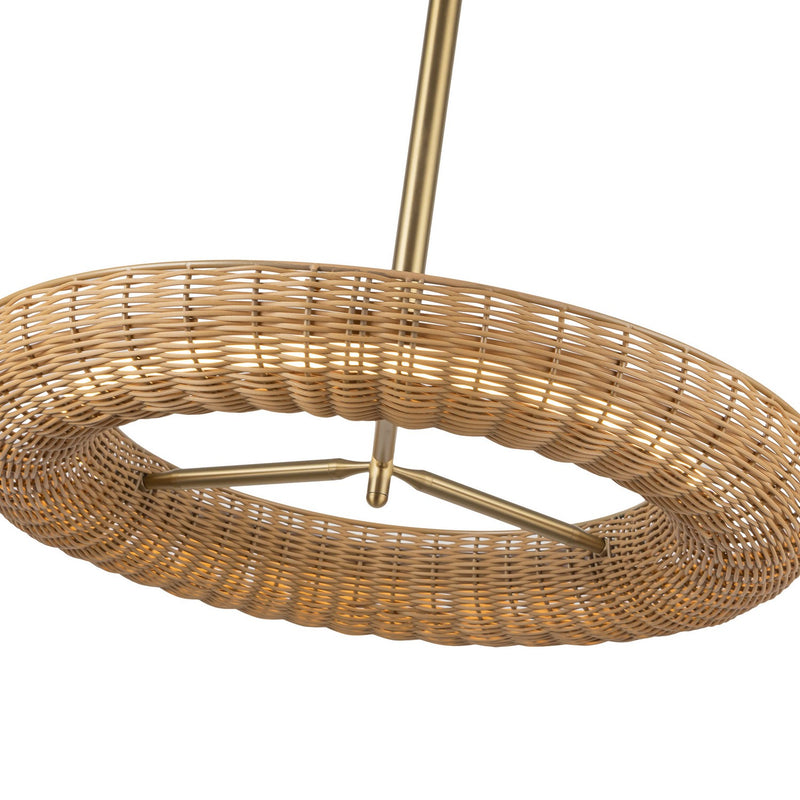 LED Chandelier<br /><span style="color:#4AB0CE;">Entrega: 4-10 dias en USA</span><br /><span style="color:#4AB0CE;font-size:60%;">PREGUNTE POR ENTREGA EN PANAMA</span><br />Collection: Maris<br />Finish: Brushed Gold