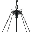 Four Light Chandelier<br /><span style="color:#4AB0CE;">Entrega: 4-10 dias en USA</span><br /><span style="color:#4AB0CE;font-size:60%;">PREGUNTE POR ENTREGA EN PANAMA</span><br />Collection: Crosby<br />Finish: Matte Black