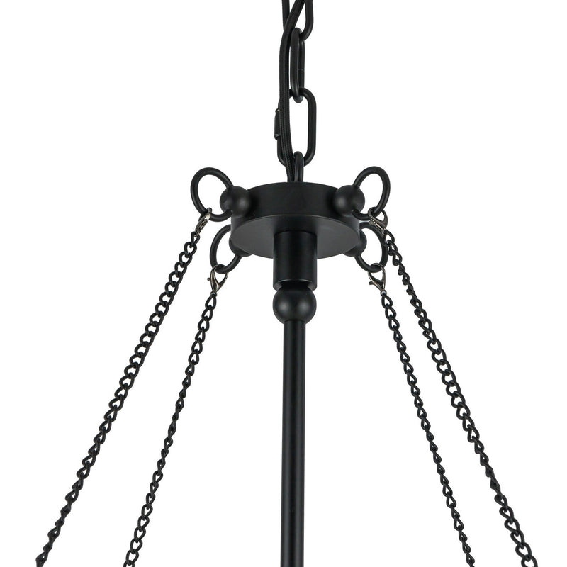 Alora - CH661433MB - Four Light Chandelier - Crosby - Matte Black