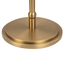 One Light Floor Lamp<br /><span style="color:#4AB0CE;">Entrega: 4-10 dias en USA</span><br /><span style="color:#4AB0CE;font-size:60%;">PREGUNTE POR ENTREGA EN PANAMA</span><br />Collection: Crosby<br />Finish: Brushed Gold