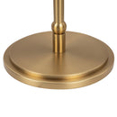 One Light Floor Lamp<br /><span style="color:#4AB0CE;">Entrega: 4-10 dias en USA</span><br /><span style="color:#4AB0CE;font-size:60%;">PREGUNTE POR ENTREGA EN PANAMA</span><br />Collection: Crosby<br />Finish: Brushed Gold