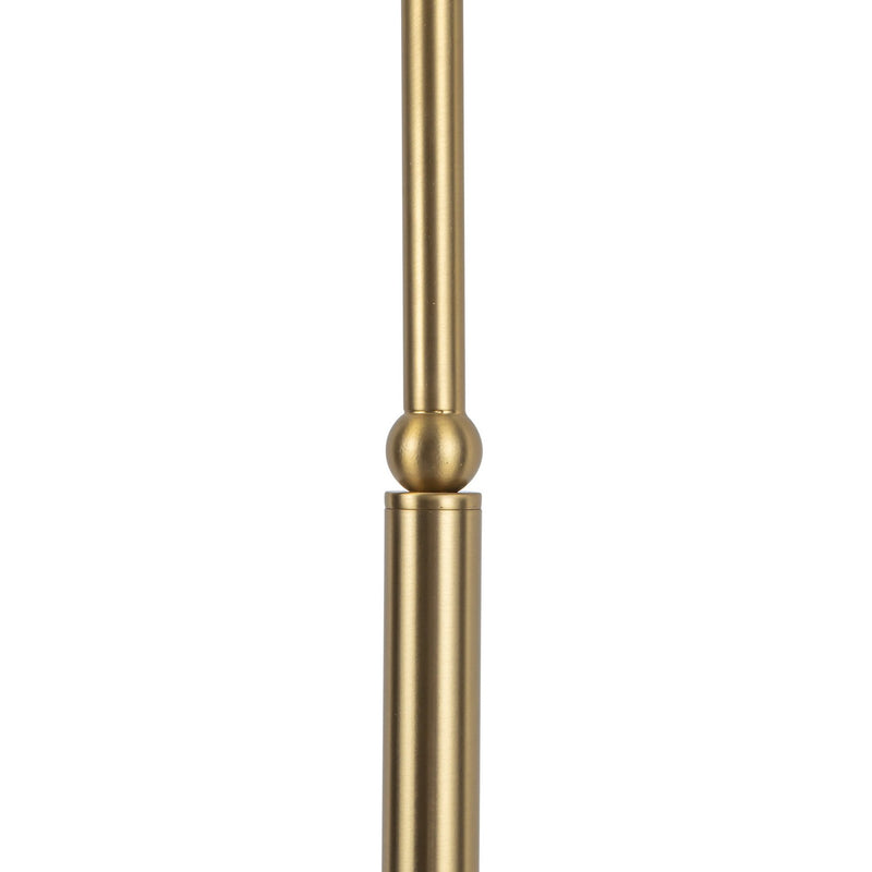 One Light Floor Lamp<br /><span style="color:#4AB0CE;">Entrega: 4-10 dias en USA</span><br /><span style="color:#4AB0CE;font-size:60%;">PREGUNTE POR ENTREGA EN PANAMA</span><br />Collection: Crosby<br />Finish: Brushed Gold