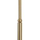 One Light Floor Lamp<br /><span style="color:#4AB0CE;">Entrega: 4-10 dias en USA</span><br /><span style="color:#4AB0CE;font-size:60%;">PREGUNTE POR ENTREGA EN PANAMA</span><br />Collection: Crosby<br />Finish: Brushed Gold