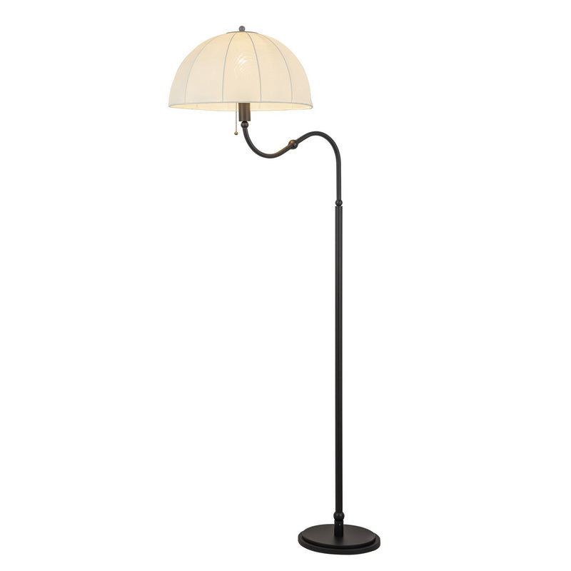 One Light Floor Lamp<br /><span style="color:#4AB0CE;">Entrega: 4-10 dias en USA</span><br /><span style="color:#4AB0CE;font-size:60%;">PREGUNTE POR ENTREGA EN PANAMA</span><br />Collection: Crosby<br />Finish: Matte Black