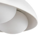 Alora - FM495316AWOP - Three Light Flush Mount - Robyn - Antique White/Opal Glass