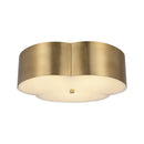 Three Light Flush Mount<br /><span style="color:#4AB0CE;">Entrega: 3-4 semanas en USA</span><br /><span style="color:#4AB0CE;font-size:60%;">PREGUNTE POR ENTREGA EN PANAMA</span><br />Collection: Adella<br />Finish: Brushed Gold