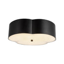 Three Light Flush Mount<br /><span style="color:#4AB0CE;">Entrega: 4-10 dias en USA</span><br /><span style="color:#4AB0CE;font-size:60%;">PREGUNTE POR ENTREGA EN PANAMA</span><br />Collection: Adella<br />Finish: Matte Black