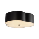 Three Light Flush Mount<br /><span style="color:#4AB0CE;">Entrega: 4-10 dias en USA</span><br /><span style="color:#4AB0CE;font-size:60%;">PREGUNTE POR ENTREGA EN PANAMA</span><br />Collection: Adella<br />Finish: Matte Black