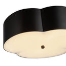 Three Light Flush Mount<br /><span style="color:#4AB0CE;">Entrega: 4-10 dias en USA</span><br /><span style="color:#4AB0CE;font-size:60%;">PREGUNTE POR ENTREGA EN PANAMA</span><br />Collection: Adella<br />Finish: Matte Black